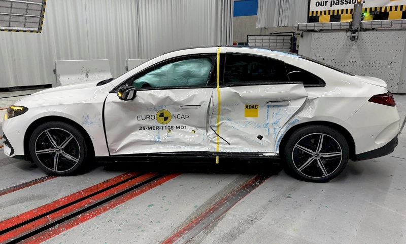 Noul Mercedes CLA, desemnată cea mai sigură mașină testată de Euro NCAP în 2025