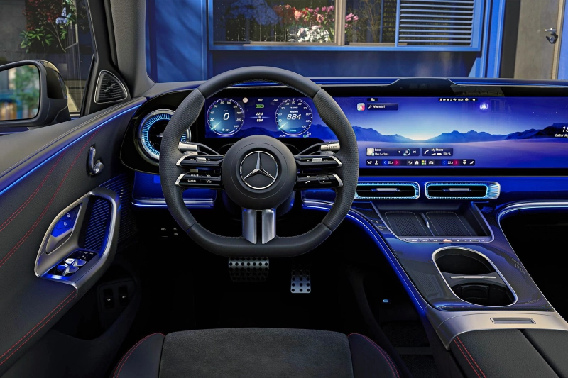 Premieră în Stuttgart: Primele imagini oficiale cu interiorul noului Mercedes-Benz Clasa C electric