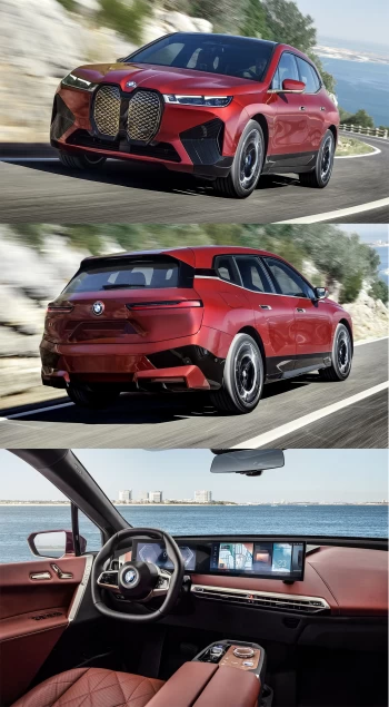 iX este noul SUV electric de lux de la BMW