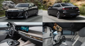 BMW a dezvaluit noile limuzine i7 electric si Seria 7 G70 2023