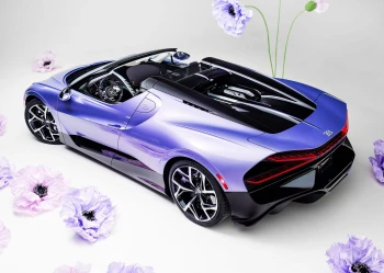 Bugatti Mistral Caroline: O scrisoare de dragoste unicat de 1600 CP scrisă în nuanțe de lavandă